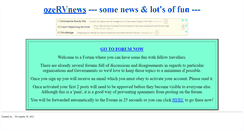 Desktop Screenshot of ozervnews.com